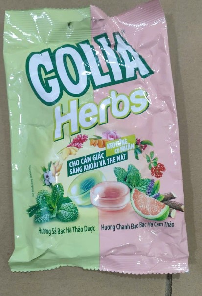 Kẹo Golia Herbs 95g